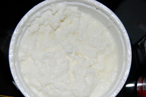 Mandlový krém ze sýra 