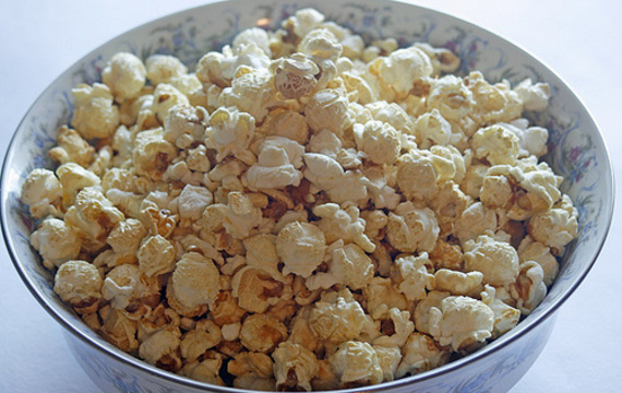Slaný popcorn