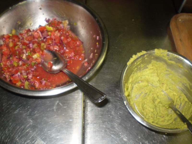 Guacamole-avokádová salsa