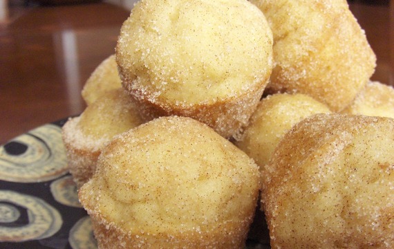 Vánoční skořicové mini muffins