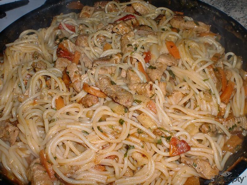 Špagety po lombardsku