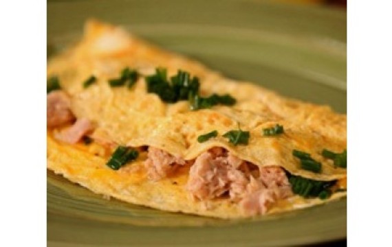 Omeleta s tuňákem