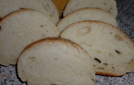 Chlebíčková veka z domácí pekárny
