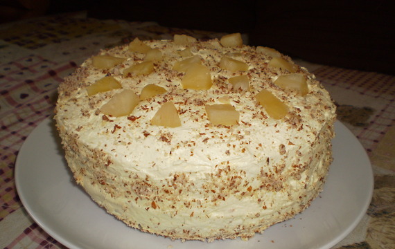 Ananasový dort