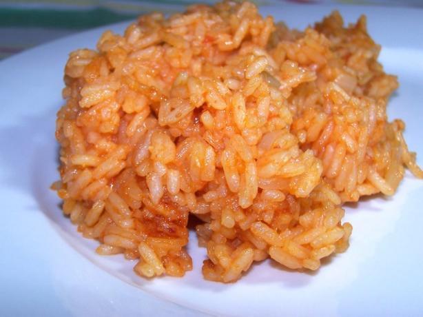 Rýže s rajským protlakem