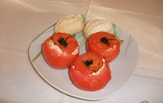 Plněná rajčata gervais