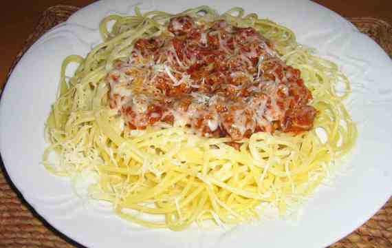 Rychlé špagety