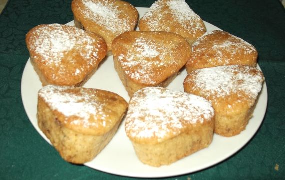 Muffiny s malinovým sirupem