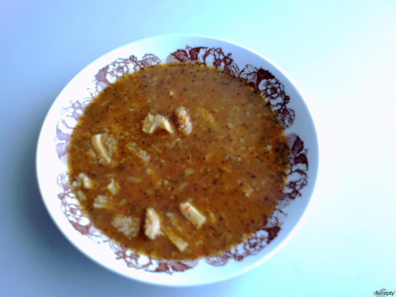 Dršťková polévka s kapií