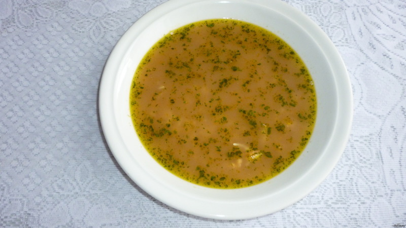 Kvasnicová polévka s mrkví