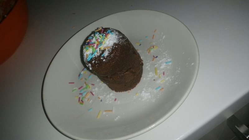 Tříminutový čokoládový dortík