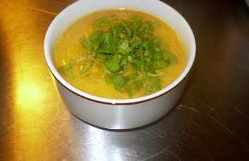  Thajská dýňová polévka