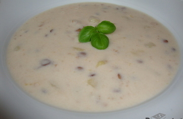  Čočková polévka s brambory
