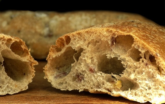 Olivové chlebové housky