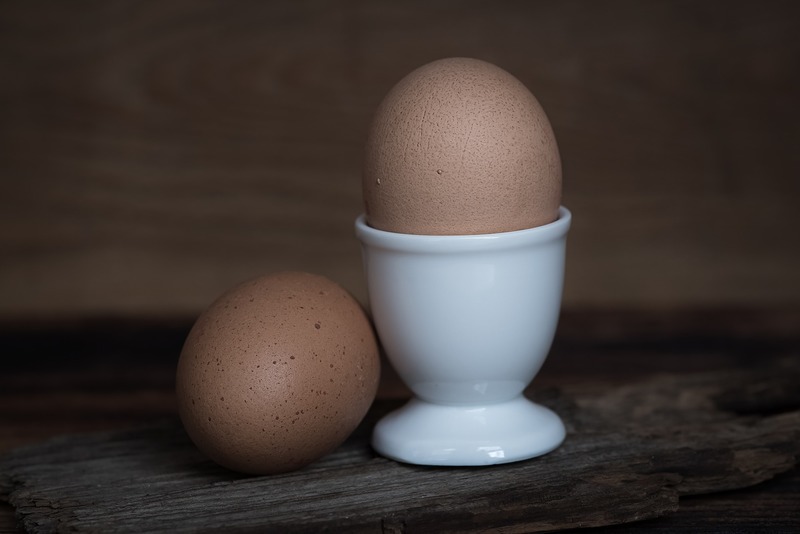 Zdravé vejce s bramborem na plechu