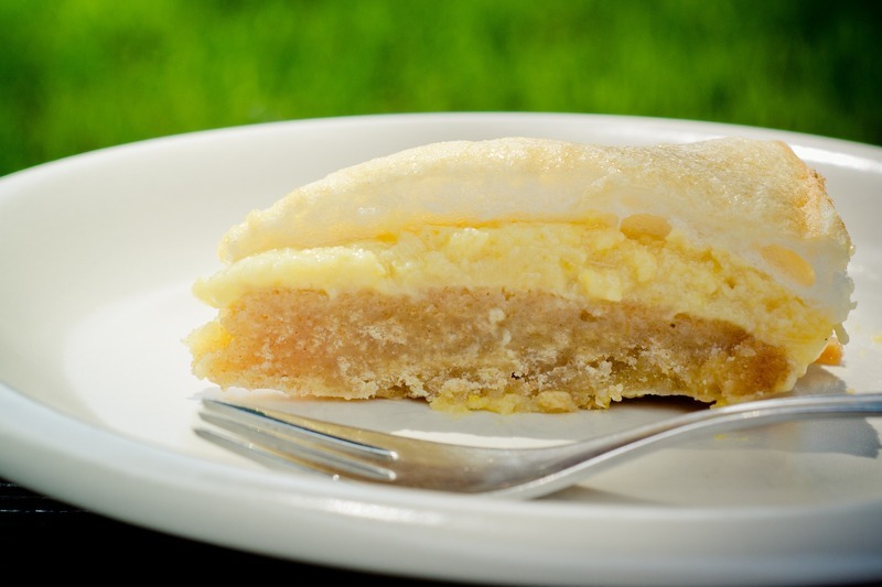 Bleskový citronový koláč