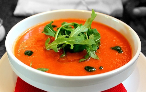 Pikantní rajčatová polévka