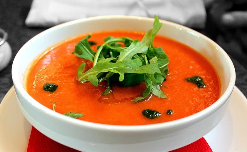 Pikantní rajčatová polévka