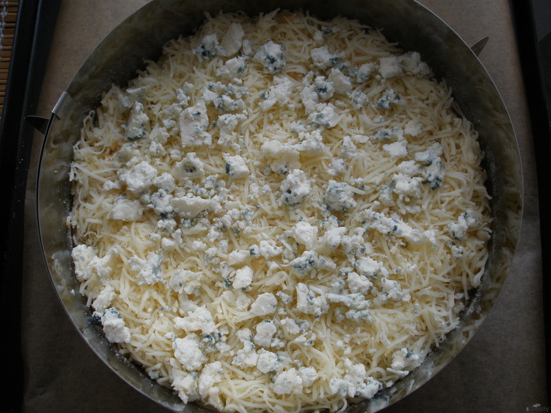 Sýrovobramborový koláč