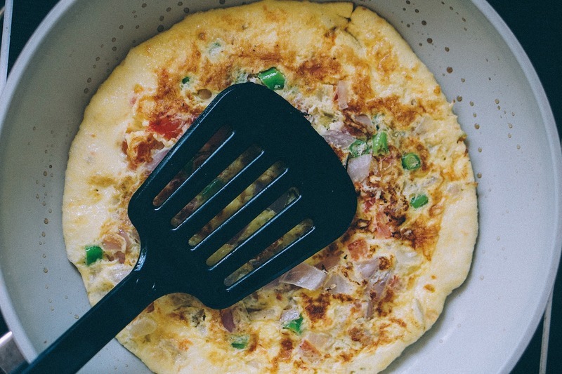 Omeleta s ovesnými vločkami