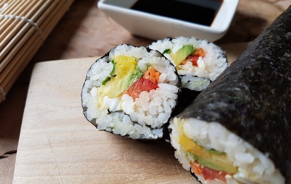 Vynikající domácí sushi
