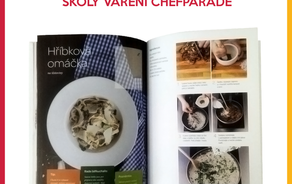 Soutěž o knihu školy vaření od Chefparade