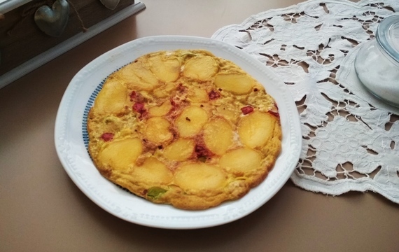 Vaječná omeleta s brambory