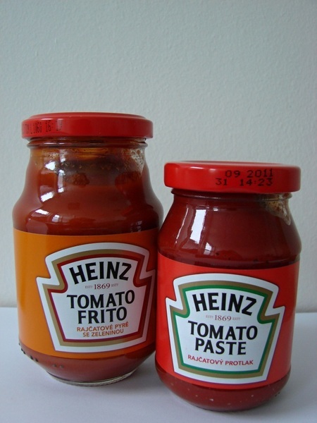 Menší balíček produktů Heinz
