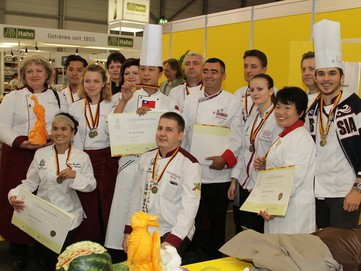 Český carving na světové kuchařské olympiádě 2012 - obrázek č. 7