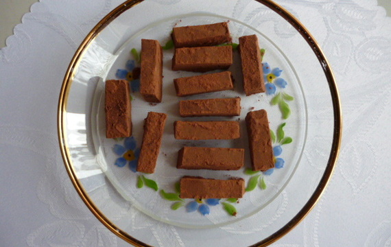 Rakouské čokoládové štangličky