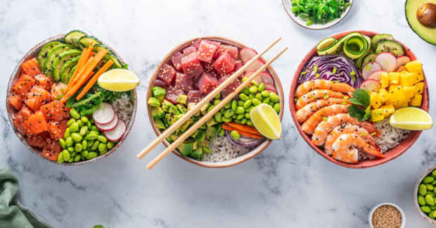 Poke bowl: Trendy jídlo plné barev a chutí