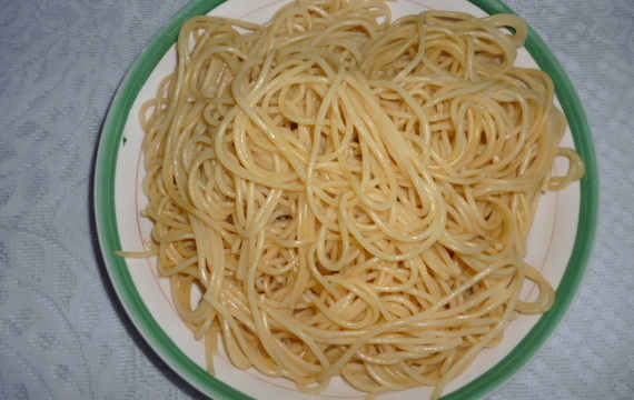 Špagety vařené